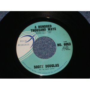 画像: SCOTT DOUGLAS ( SURPORTED  by THE VENTURES ) - A HUNDRED THOUSAND WAYS( MINT-/MINT- : XOL ) / 1960 US ORIGINAL 7"Single