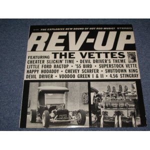 画像: THE VETTES - REV-UP (MINT/MINT )  / 1963 US ORIGINAL Stereo LP 