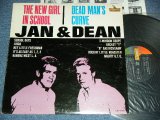 画像: JAN & DEAN - THE NEW GIRL IN SCHOOL / DEAD MAN'S CURVE "BLACK & WHITE Cover With PINK TINT " ( Ex/Ex+ )  / 1964 US ORIGINAL MONO LP 