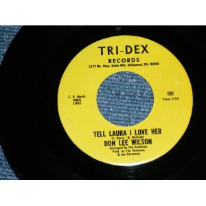 画像: DON LEE WILSON -  TELL .LAULA I LOVE HER ( MINT- / MINT- )  / 1981 US ORIGINAL Stock Copy 7"SINGLE