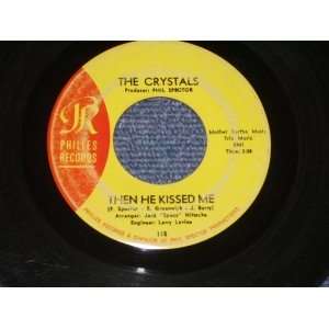 画像: THE CRYSTALS - THEN HE KISSED ME (   VG+++/VG+++ ) /  1964 Version US AMERICA  "YELLOW LABEL"  Used 7" SINGLE 