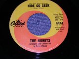 画像: HONEYS  With BRIAN WILSON of THE BEACH BOYS - HIDE GO SEEK / 1963 US ORIGINAL 7" SINGLE 