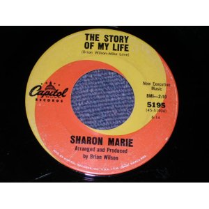 画像: SHARON MARIE With BRIAN WILSON of THE BEACH BOYS - THE STORY OF MY LIFE  / 1964 US ORIGINAL 7" SINGLE 