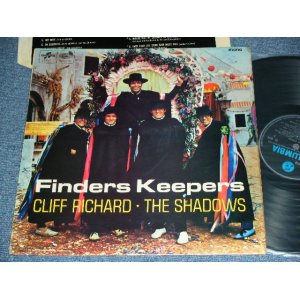 画像: CLIFF RICHARD with THE SHADOWS - FINDERS KEEPERS ( Ex+/Ex++ ) / 1966 UK ORIGINAL "BLUE Columbia" Label MONO Used  LP 