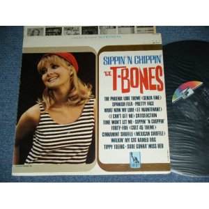 画像: THE T-BONES -  SIPPIN' 'N CHIPPIN' ( STEREO / "5" Credit BC,LST-7446-A-1/LST-7446-B-1: Ex+/Ex+++ )  / 1966 US ORIGINAL 2nd Press Label STEREO Used LP  
