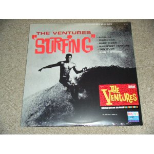 画像: THE VENTURES - SURFING /  2012 US Limited 1,000 Copies 180 Gram HEAVY Weight Brand New SEALED BLUE Wax Vinyl LP