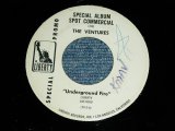画像: THE VENTURES - SPECIAL ALBUM SPOT COMMERCIAL "UNDERGROUND FIRE" ( VG+++/VG+++, WRITING ON LABEL ) / 1969 US PROMO ONLY Used 7"SINGLE