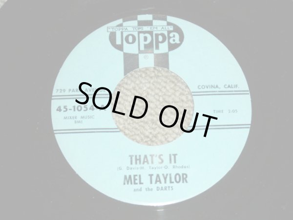 画像1: MEL TAYLOR of The VENTURES - THAT'S IT ( Ex+++/Ex+++) / US ORIGINAL 7"SINGLE