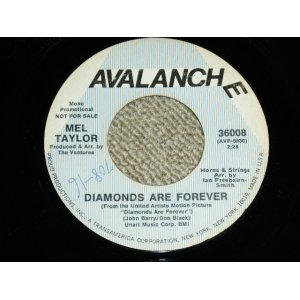 画像: MEL TAYLOR of The VENTURES - DIAMOND ARE FOEVER (PROMO ONLY SAME FLIP )  / 1970's US ORIGINAL 7"SINGLE