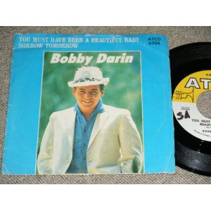 画像: BOBBY DARIN ( on Guitar JERRY McGEE Of THE VENTURES' LEAD GUITARIST ) - YOU MUST HAVE BEEN A BEAUTIFUL BABY )　( VG+++/MINT- ) / 1961 US ORIGINAL  7"45's Single With PICTURE  SLEEVE 