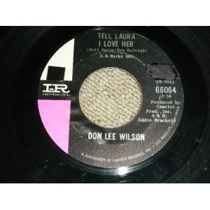 画像: DON LEE WILSON -  TELL .LAULA I LOVE HER (  Ex++/Ex++ )  / 1964 US ORIGINAL Stock Copy Used 7"SINGLE