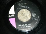 画像: DON LEE WILSON -  FEEL SO FINE  ( Ex-/Ex-)/ 1965 US ORIGINAL RARE STOCK COPY!  7"SINGLE