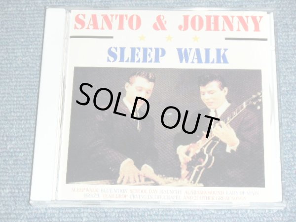 画像1: SANTO & JOHNNY - SLEEP WALK ( BEST ) / 1992  AUSTRALIA  ORIGINAL  Brand New CD 