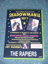 画像: JET HARRIS THE RAPIERS - SHADOWMANIA 2011 VOL.2   ( DVD-R  ) / 2011 UK REGION Free PAL SYSTEM Brand New  DVD-R