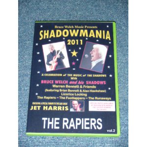 画像: JET HARRIS THE RAPIERS - SHADOWMANIA 2011 VOL.2   ( DVD-R  ) / 2011 UK REGION Free PAL SYSTEM Brand New  DVD-R