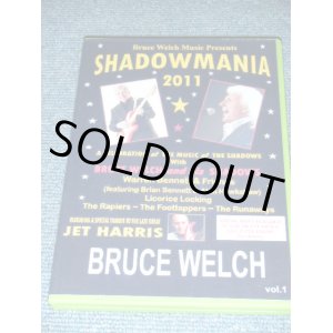 画像: JET HARRIS  BRUCE WELCH - SHADOWMANIA 2011 VOL.1   ( DVD-R  ) / 2011 UK REGION Free PAL SYSTEM Brand New  DVD-R