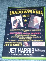 画像: JET HARRIS & THE SHADOWERS THE FOOTTAPPERS  - SHADOWMANIA 2011 VOL.3   ( DVD-R  ) / 2011 UK REGION Free PAL SYSTEM Brand New  DVD-R