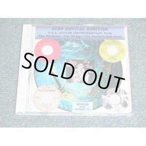 画像: V.A. OMNIBUS - SURF REVIVAL RARITIES : U.S.A. GUITAR INSTRUMENTALS from The EVASLONS-The WEDGE-The SURFARIS And MORE / 2011 EUROPE Limited Press by CD-R BRAND NEW CD-R  