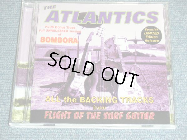 画像1: THE ATLANTICS - ALL THE BACKING TRACKS from FLIGHT OF THE SURF GUITAR ＋ＰＩＣＫ＋ＭＡＧＮＥＴＩＣ / 2002 AUSTRALIA ONLY Used  CD  