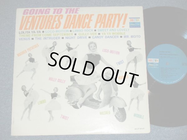 画像1: THE VENTURES - GOING TO THE VENTURES PARTY ( BLUE With BLACK Print Label :Ex++/Ex+++  ) / 1965? US  "BLUE With BLACK Print Label " RELEASE VERSION MONO  Used  LP 