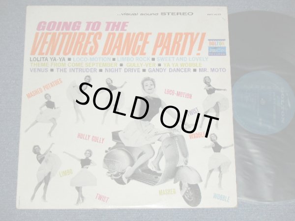 画像1: THE VENTURES - GOING TO THE VENTURES PARTY ( GREEN Label : Ex+/Ex++ ) / 1962 US ORIGINAL "Green Label" RELEASE VERSION US Used  LP 