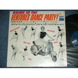 画像: THE VENTURES - GOING TO THE VENTURES PARTY ( Dark BLUE With BLACK Print Label : MINT-/MINT-  ) / 1965? US  "Dark BLUE With BLACK Print Label " RELEASE VERSION MONO  Used  LP 