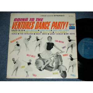 画像: THE VENTURES - GOING TO THE VENTURES PARTY ( GREEN Label : Ex/ Ex++  ) / 1962 US ORIGINAL "Green Label" RELEASE VERSION US Used  LP 