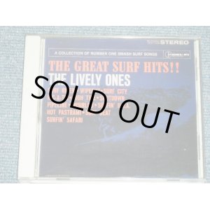 画像: THE LIVELY ONES - THE GREAT SURF HITS  /  1993 US ORIGINAL Used  CD  