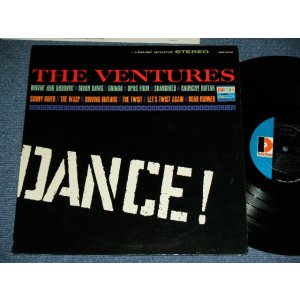 画像: THE VENTURES - DANCE ! ("DANCE ! " CREDIT Label :"D" Mark PRINT Label : Ex+++/MINT-  ) / 1966? US  RELEASE VERSION STEREO Used  LP 