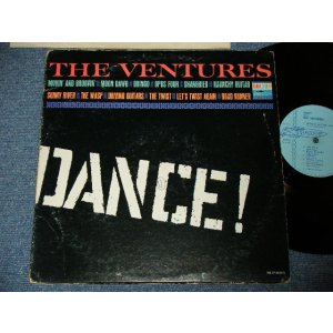 画像: THE VENTURES - DANCE ! ("TWIST With" CREDIT Label :  LIGHT BLUE  Label : VG++/Ex++  ) / 1963 US  RELEASE VERSION MONO Used  LP 