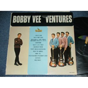画像: THE VENTURES & BOBBY VEE - BOBBY VEE MEETS THE VENTURES ( Matrix Number  1-SIDE 1/RE 1-SIDE 2  : Ex+++/MINT- )  / 1963 US AMERICA ORIGINAL MONO Used  LP