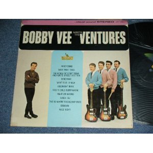 画像: THE VENTURES & BOBBY VEE - BOBBY VEE MEETS THE VENTURES ( Matrix Number  -1 SIDE 1/-1 SIDE 2  : Ex++/MINT- )  / 1963 US AMERICA ORIGINAL STEREO  Used  LP