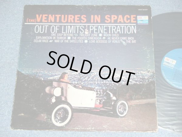 画像1: THE VENTURES - IN SPACE (  BLUE with BLACK Ｐｒｉｎｔ　Ｌａｂｅｌ，Ｍａｔｒｉｘン# BST-8027-1/BST-8027-2 Ex-/Ex+ ) / 1964 US ORIGINAL Stereo LP 