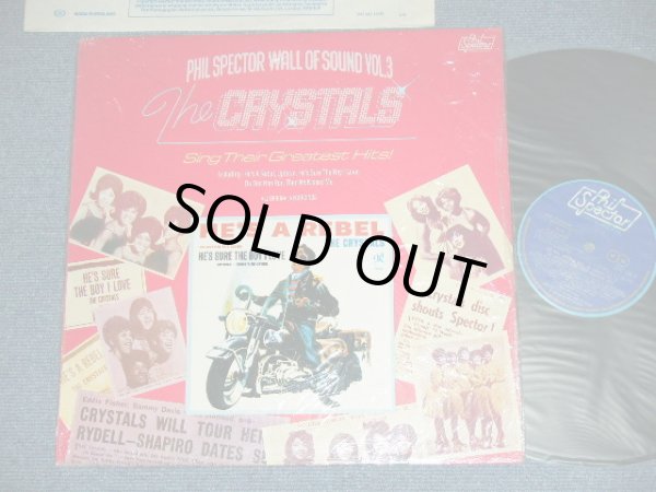 画像1: The CRYSTALS - SING THEIR GREATEST HITS : PHIL SPECTOR WALL OF SOUND VOL.3  ( MINT/ MINT )  / 1975  UK ENGLAND ORIGINAL MONO Used LP 