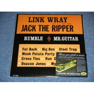 画像: LINK WRAY and The RAY MEN - JACK THE RIPPER / 2005 US AMEWRICA REISSUE 180 Gram Heavy Weight Brane New SEALED MONO LP 