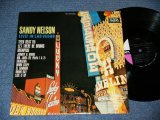 画像: SANDY NELSON ( with JERRY McGEE on Guitar ) -  LIVE IN LAS VEGAS ( BLACK with PINK & WHITE  label :  Ex+++/Ex++,Ex ) / 1964? US AMERICA RELEASE Version  STEREO Used  LP 