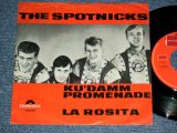 画像: SPOTNICKS, The -  KU'DAMM PROMRNADE / 1964 WEST-GERMANY GERMAN  ORIGINAL Used 7" Single  with PICTURE SLEEVE 