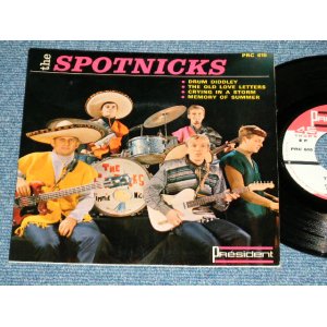 画像: SPOTNICKS, The -  DRUM DIDDLEY  (EP) ( Ex++,Ex/Ex++ ) / 1960's FRANCE FRENCH  ORIGINAL Used 7" EP  with PICTURE SLEEVE 