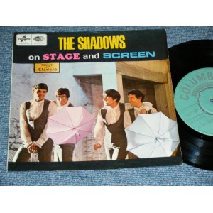 画像: The SHADOWS - ON STAGE AND SCREEN ( Ex++,Ex+/Ex+++ ) / 1967 INDIA ORIGINAL "GREEN Label" Used 7" EP