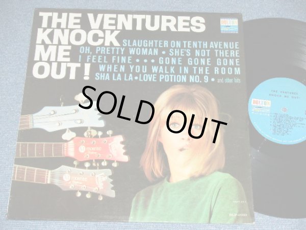 画像1: THE VENTURES - KNOCK ME OUT (  US AMERICA ORIGINAL "BLUE with BLACK Print  Label :With "TOMORROW'S LOVE" Version :  Matrix Number BLP 2033- 1 (2) /  BLP 2033-2 RE-1 : Ex+++/MINT- ) / 1965 US ORIGINAL "BLUE with BLACK Print Label" MONO Used  LP 