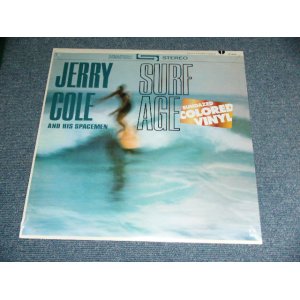 画像: JERRY COLE and His SPACEMEN - SURF AGE /  2010 US Limited 1,000 Copies  Brand New SEALED CLEAR Wax Vinyl LP