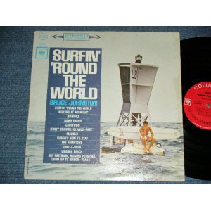 画像: BRUCE JOHNSTON - SURFIN' 'ROUND THE WORLD ( Ex/Ex++ )  / 1963 US ORIGINAL "Black 360 SOUND" Label STEREO  Used  LP 