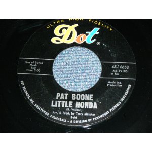 画像: PAT BOONE - BEACH GIRL : LITTLE HONDA (BRIAN WILSON/TERRY MELCHER/BRUCE JOHNSTON works)  / 1964 US AMERICA ORIGINAL Used 7"SINGLE 