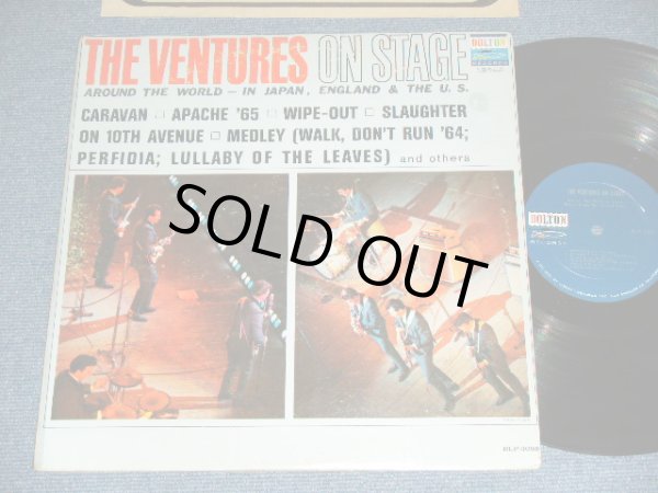 画像1: THE VENTURES - ON STAGE ( Matrix # A)BLP-2035 A-RE1/B)BLP-2035 B-1 ; Blue with Silver Print Label: VG+++/Ex++ Looks:Ex+ ) / 1965  US AMERICA  ORIGINAL MONO Used   LP