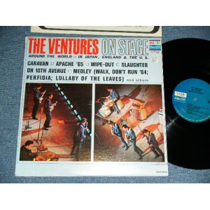 画像: THE VENTURES - ON STAGE ( Matrix # A)BLP-2035-1/B)BLP-2035-2 ; Blue with Black Print Label: Ex-/Ex+/MINT- Looks: Ex+++ ) / 1965  US AMERICA  ORIGINAL MONO Used   LP