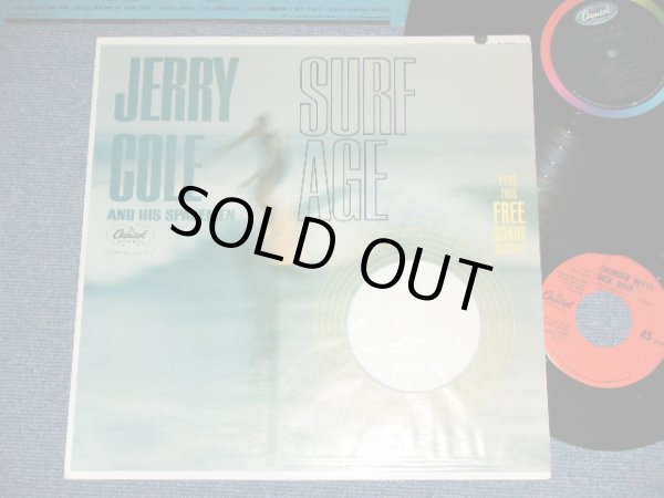 画像1: JERRY COLE and His SPACEMEN - SURF AGE  ( with Bonus EP : Matrix # A: T1-2112 F1 / B: T2-2112 G-2 : Ex+++/MINT- EP:MINT-)  / 1964 US AMERICA ORIGINAL MONO  Used  LP 