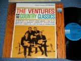 画像: THE VENTURES - Play COUNTRY CLASSICS ( First Cover Design : Matrix # A:BST 8023 SIDE 1  1A/B) BST 8023 SIDE 2  1A ; Ex++-/Ex++ ) / 1963 US AMERICA ORIGINAL "BLUE With BLACK PRINT Lavel" STEREO Used LP 