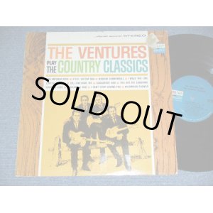 画像: THE VENTURES - Play COUNTRY CLASSICS ( First Cover Design : Matrix # A:BST 8023 S-1/B) BST 8023 S-2 ; VG+Ex++ Looks:Ex ) / 1963 US AMERICA ORIGINAL "BLUE With BLACK PRINT Lavel" STEREO Used LP 