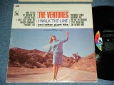 画像: THE VENTURES - I WALK THE LINE (aka Play COUNTRY CLASSICS) ( Second Cover Design : Matrix # A:BST 8023-1 /B) BST 8023-1  ; Ex+,VG/Ex++ Looks:MINT- ) / 1970 Version? US AMERICA ORIGINAL 'Second 2nd Press COVER' "LIBERTY Jacket & LIBERTY Lavel" STEREO Used LP 