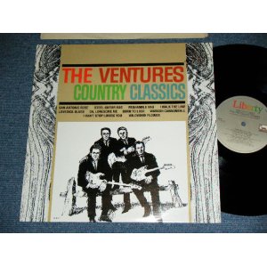 画像: THE VENTURES - COUNTRY CLASSICS ( REISSUE 10 TRACKS Version : MINT-/MINT) / 1980's Version? US AMERICA REISSUE "PROMO" STEREO Used LP 